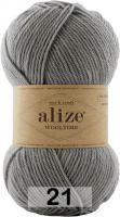 ALIZE WOOLTIME (21); 75% шерсть супервош, 25% полиамид; 100 г / 200 м
